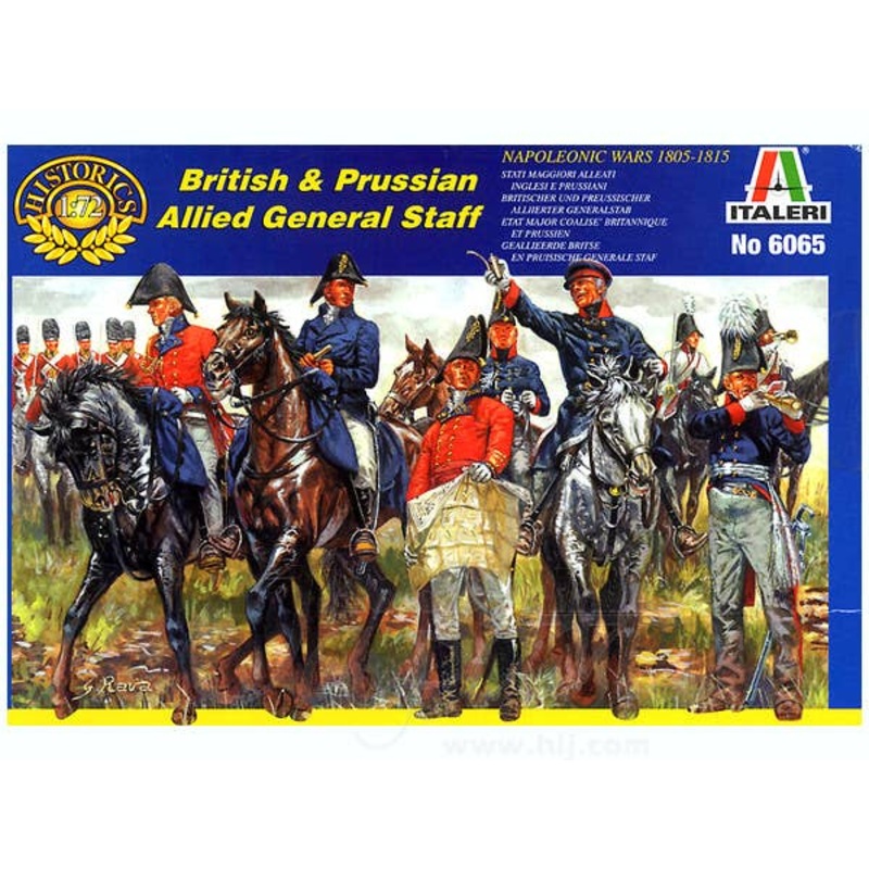 1/72 British & Prussian Allied General Staff
