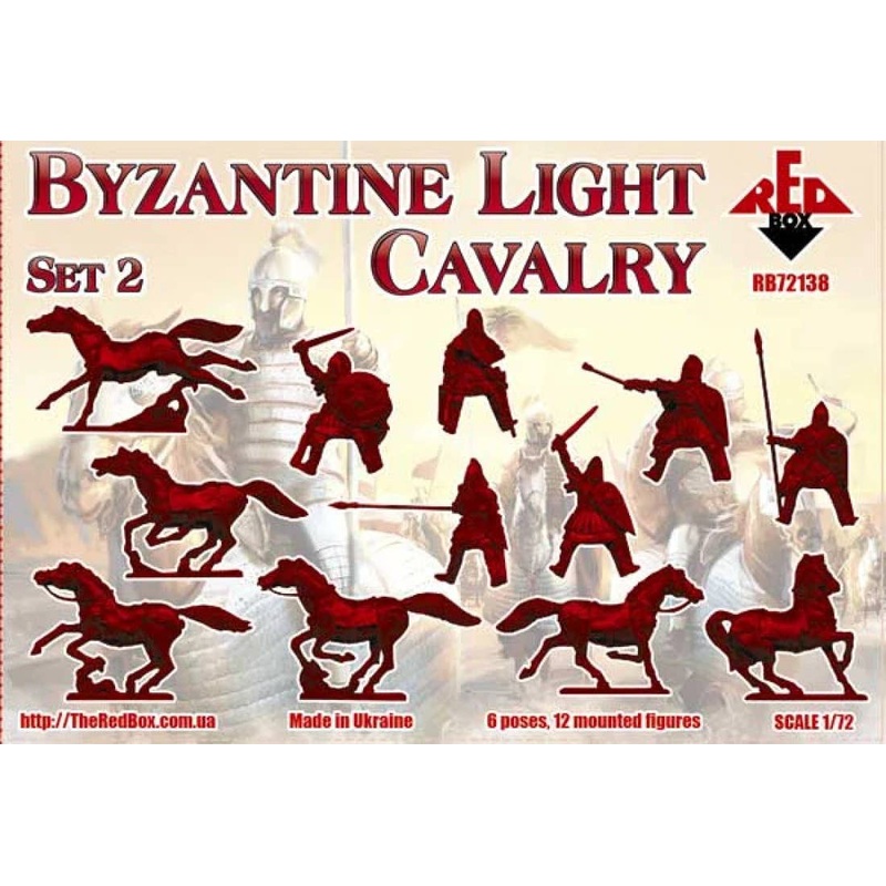 1/72 Byzantine Light Cavalry set 2
