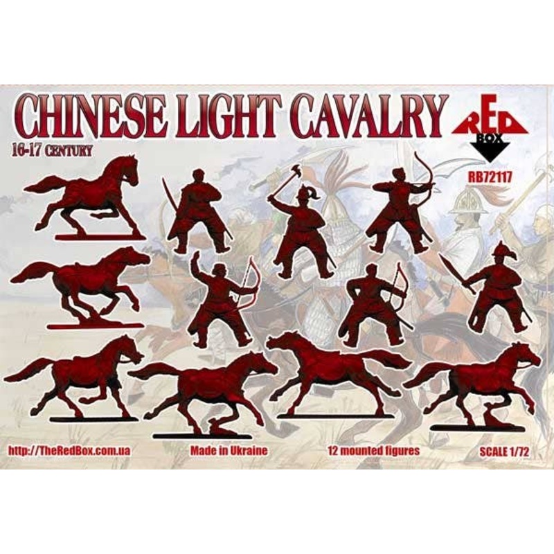 1/72 Chinese Light Cavalry, 16-17th Century