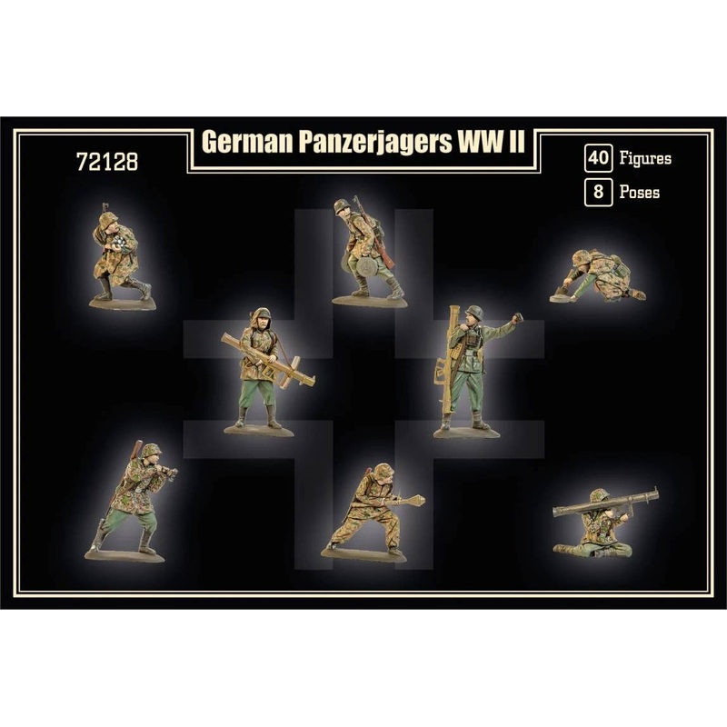 1/72 German Panzerjagers WWII (40 figures)