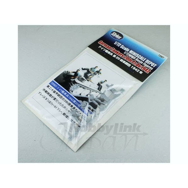 1/72 German Tank Crew 20th Tank Div. '42