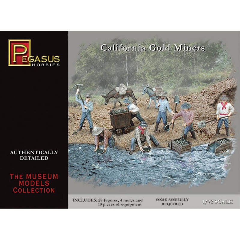1/72 Gold Panning in California
