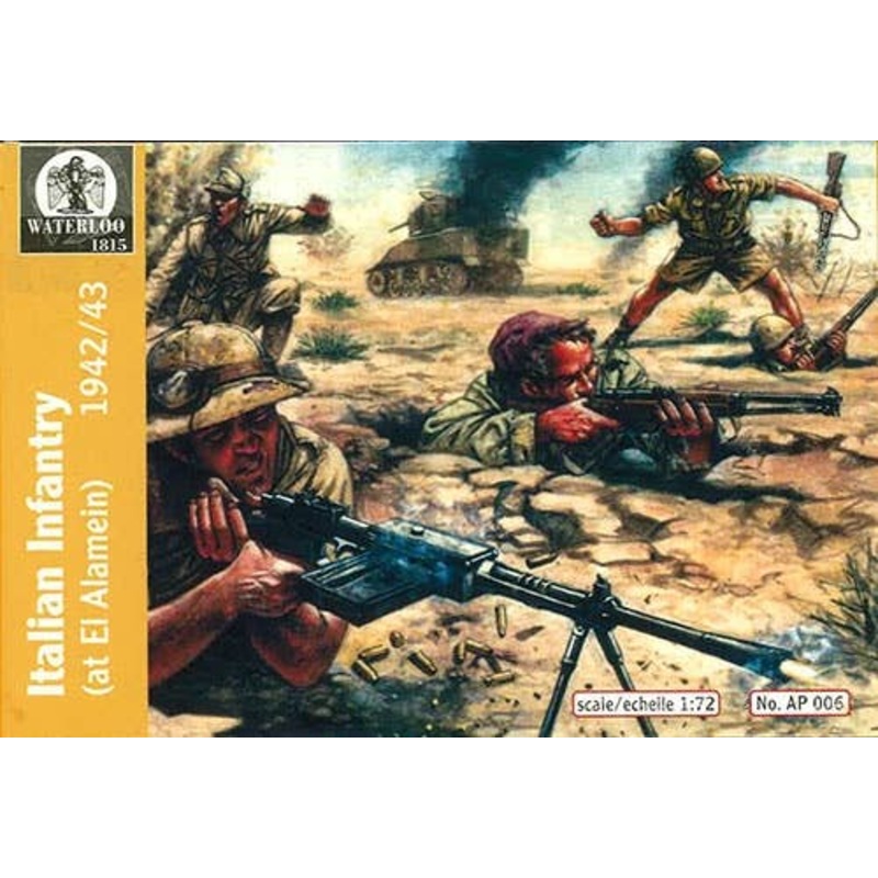 1/72 Italian Infantry (at El Alamein) 1942-43 (AP006) (Baumann)