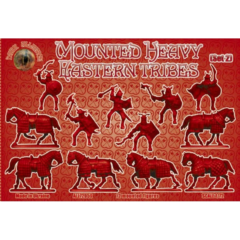 1/72 Mounted Heavy Eastern Tribes Set 2