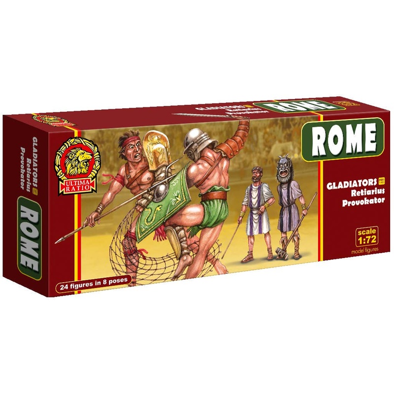 1/72 Rome Gladiators Retiarius Provokator