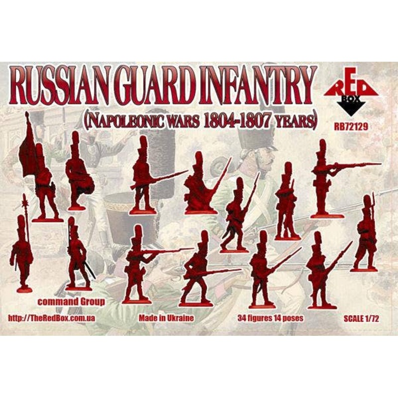 1/72 Russian Guard Infantry, 1804-1807