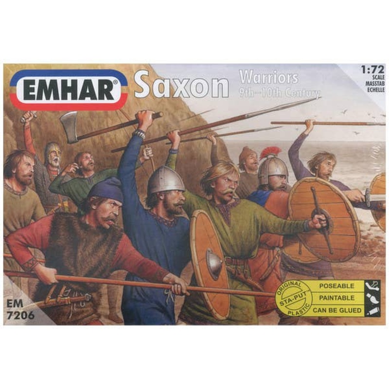 1/72 Saxon Warriors 9th-10th Century