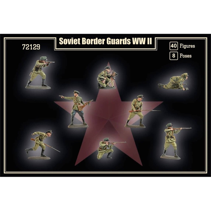 1/72 Soviet Border Guards WWII (40 figures)
