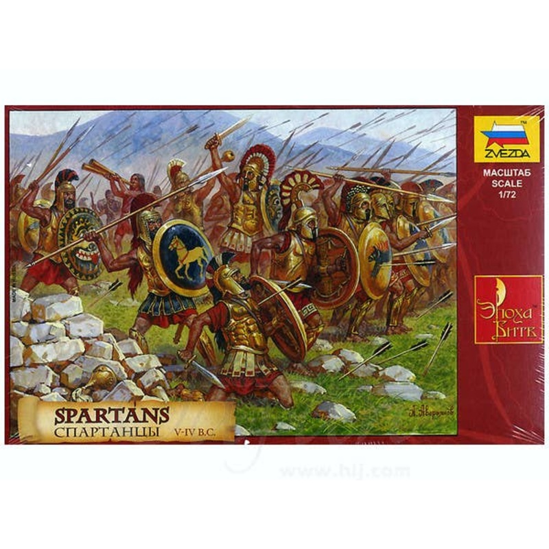 1/72 Spartans V-IV B.C. (41pcs)
