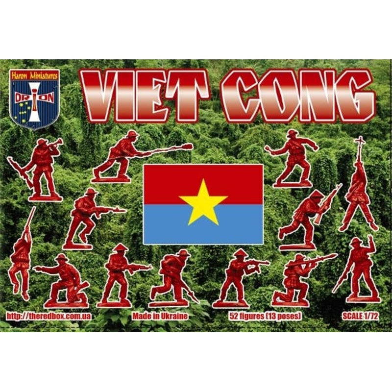 1/72 Viet Cong (52pcs)