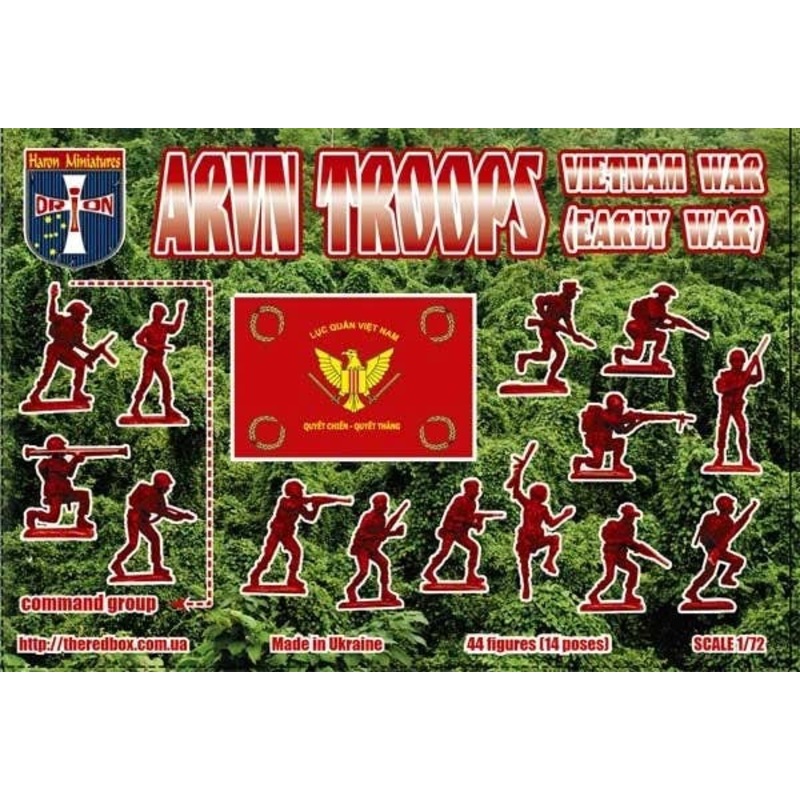 1/72 Vietnam War ARVN Troops (Early War)