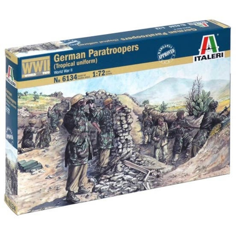 1/72 WW.II German Paratroopers (Tropical)