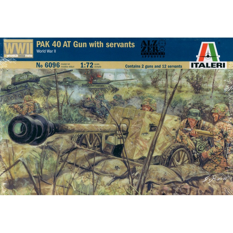 1/72 WW.II Pak 40 Antitank Gun