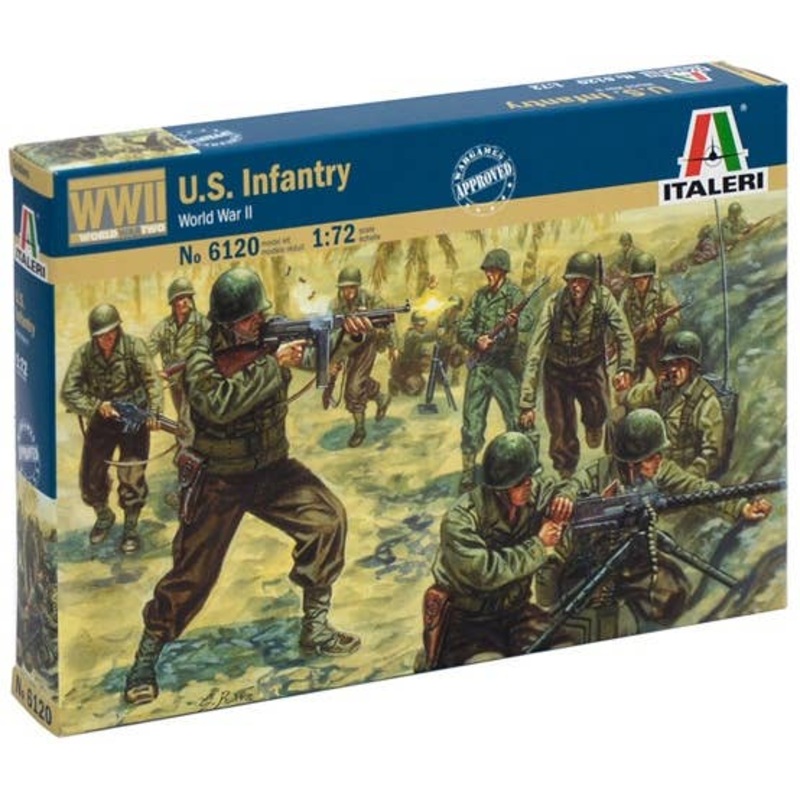 1/72 WW.II U.S. Infantry