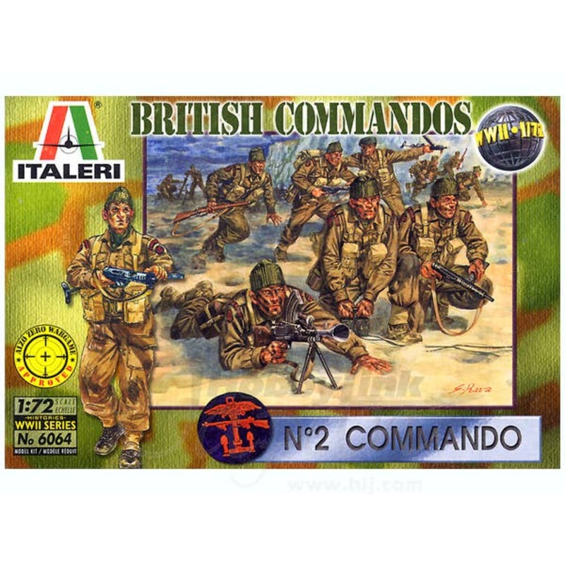 1/72 WWII British Commandos