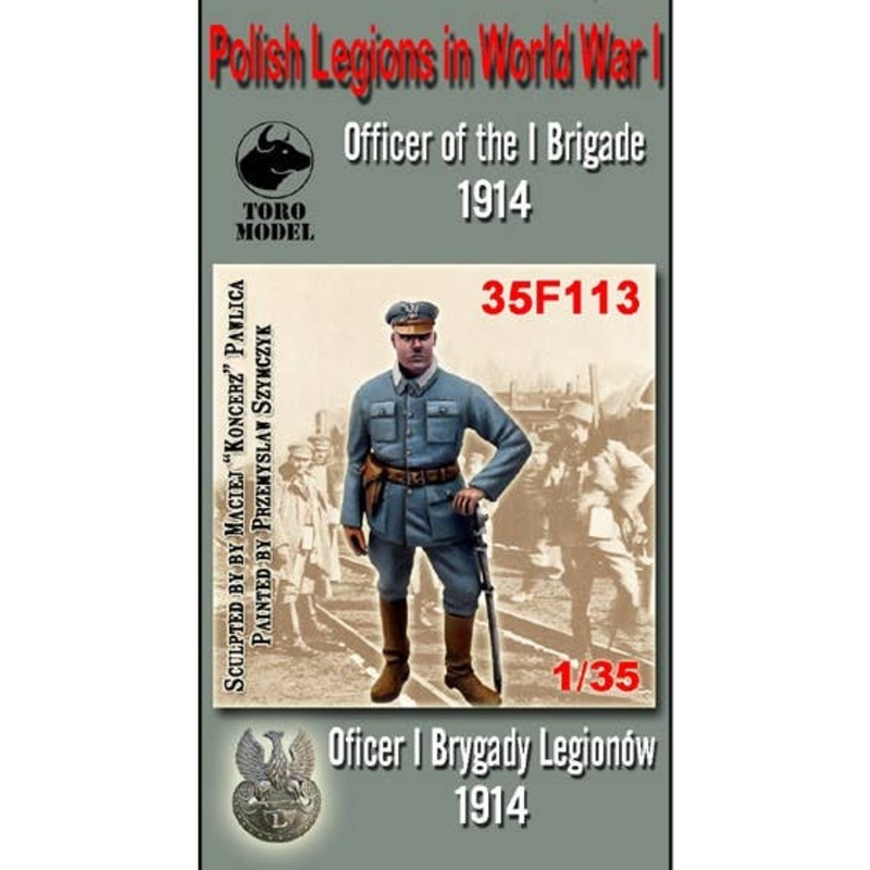 1/35 Polish Legions in World War I Officer of the I Brigade 1914