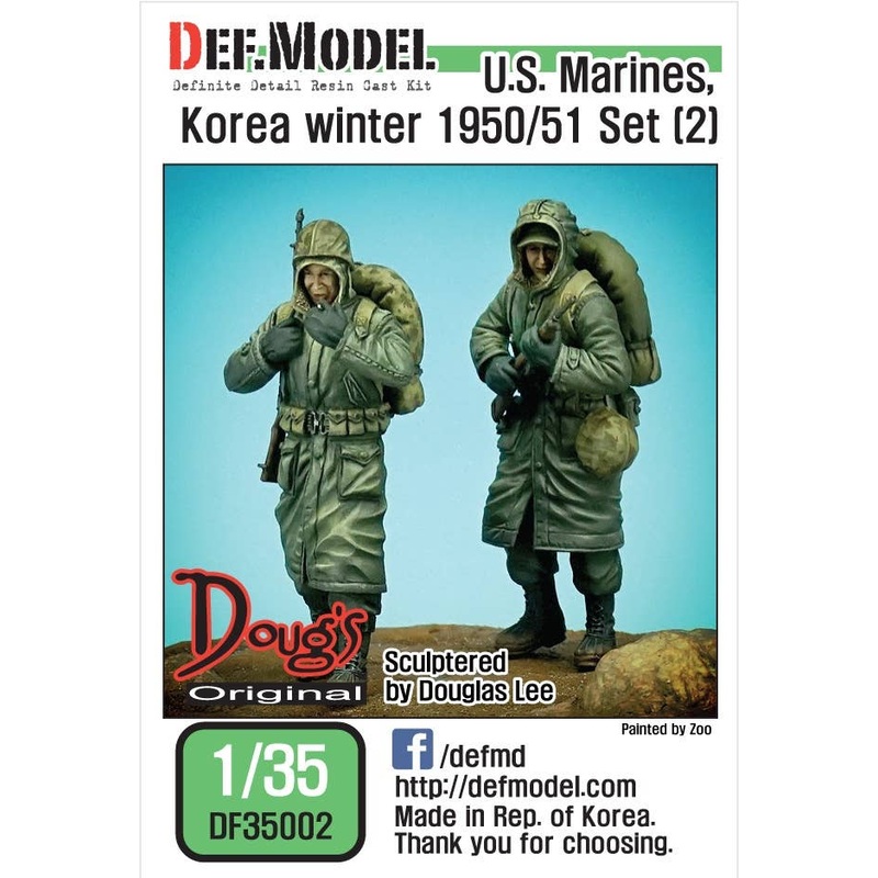 1/35 US Marines Korea Winter 1950-51 Set #2 (2 Figures)