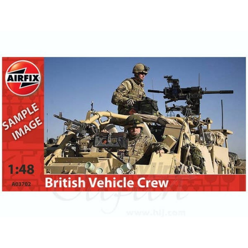 1/48 British Vehicle Crew (8 Figures)