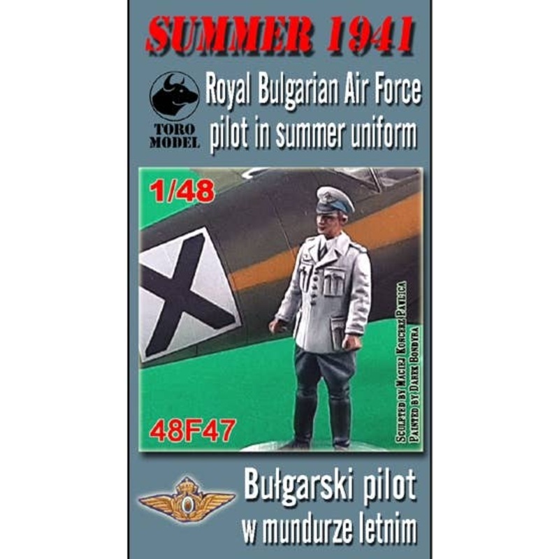 1/48 Bulgarian Air Force Pilot Summer Uniform 1941 Summer