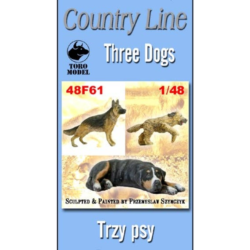 1/48 Country Line Three Dogs