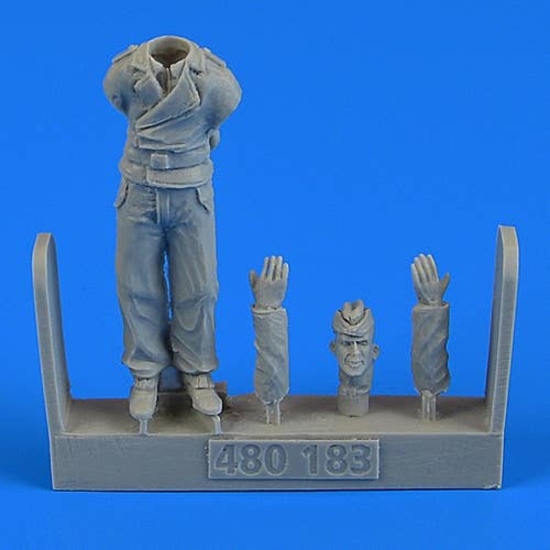1/48 German WWII Tank Crew - Trooper A