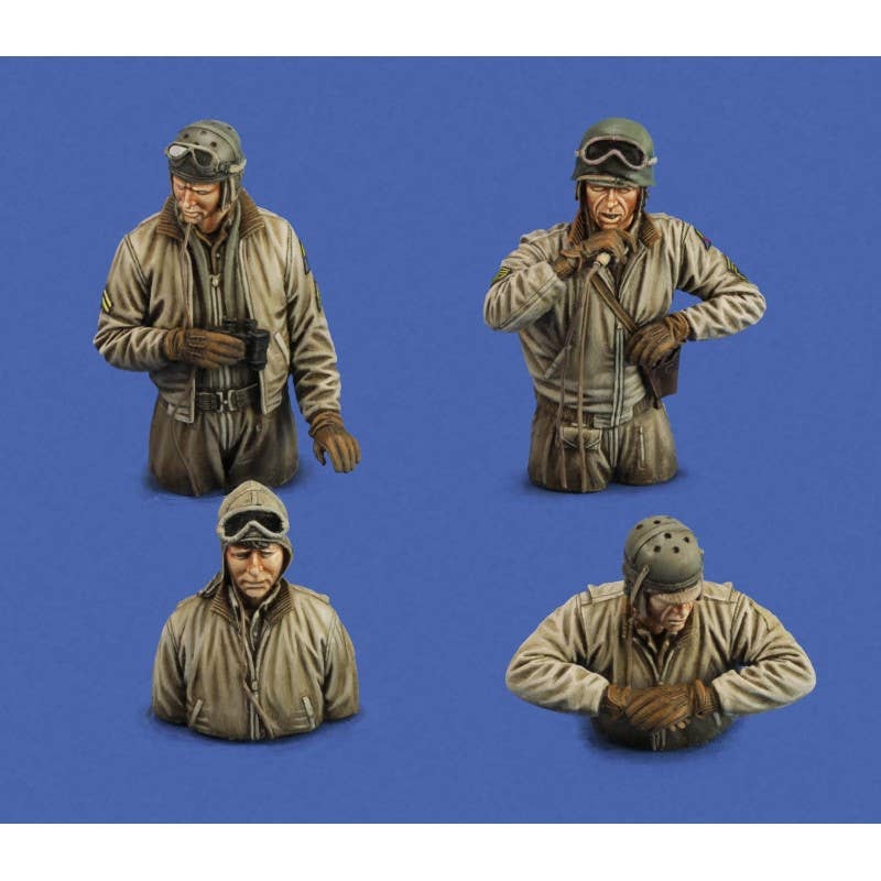 1/48 U.S. tank crew WWII