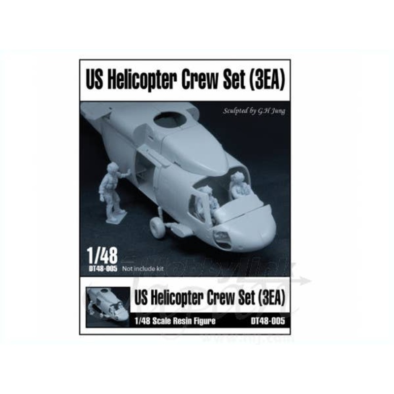 1/48 US Helicopter Crew Set (3pcs)
