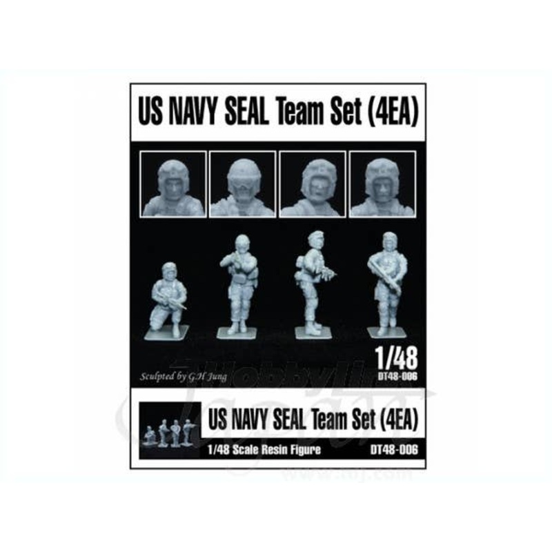 1/48 US Navy SEAL Team Set (4pcs)
