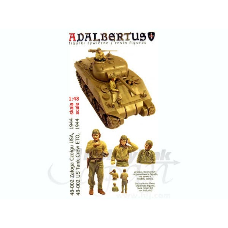 1/48 US Tank Crew ETO 1944