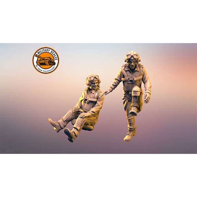 1/48 US WW2 Navy Pilot Set No.2 2pcs
