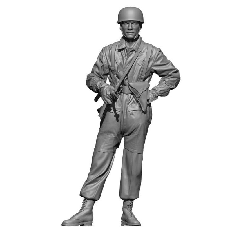 1/48 WWII German Fallschirmjager #4 NCO Resting