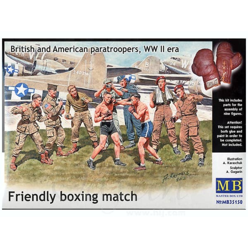 1/35 A Friendly Boxing Match (9 Figures)