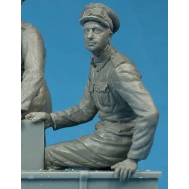 1/35 British RNAS Armoured Car Division Seated Crewman