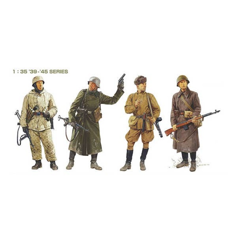 1/35 Eastern Front Winter Combatants