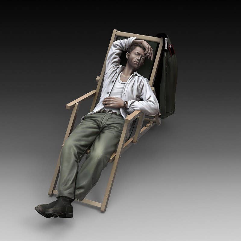 1/35 German soldier who sleeps