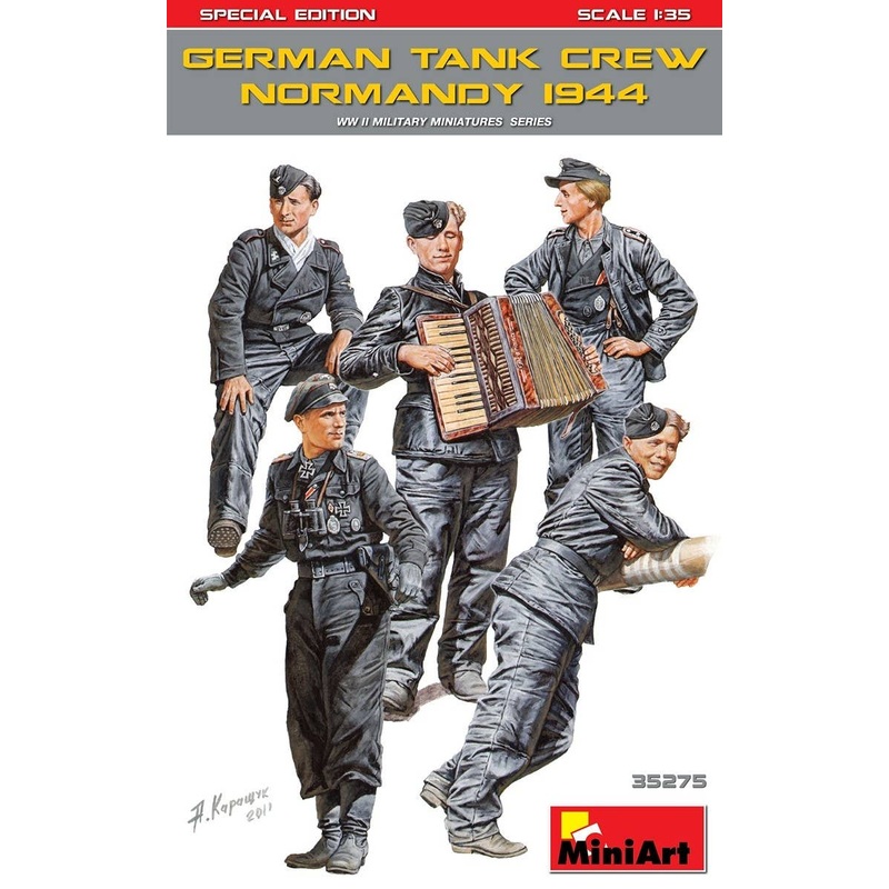 1/35 German Tank Crew Normandy 1944 Special Edition
