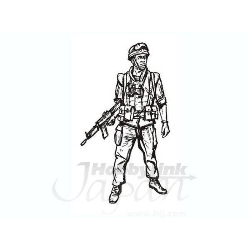 1/35 Israeli Soldier Road Patrol Lebanon 2006