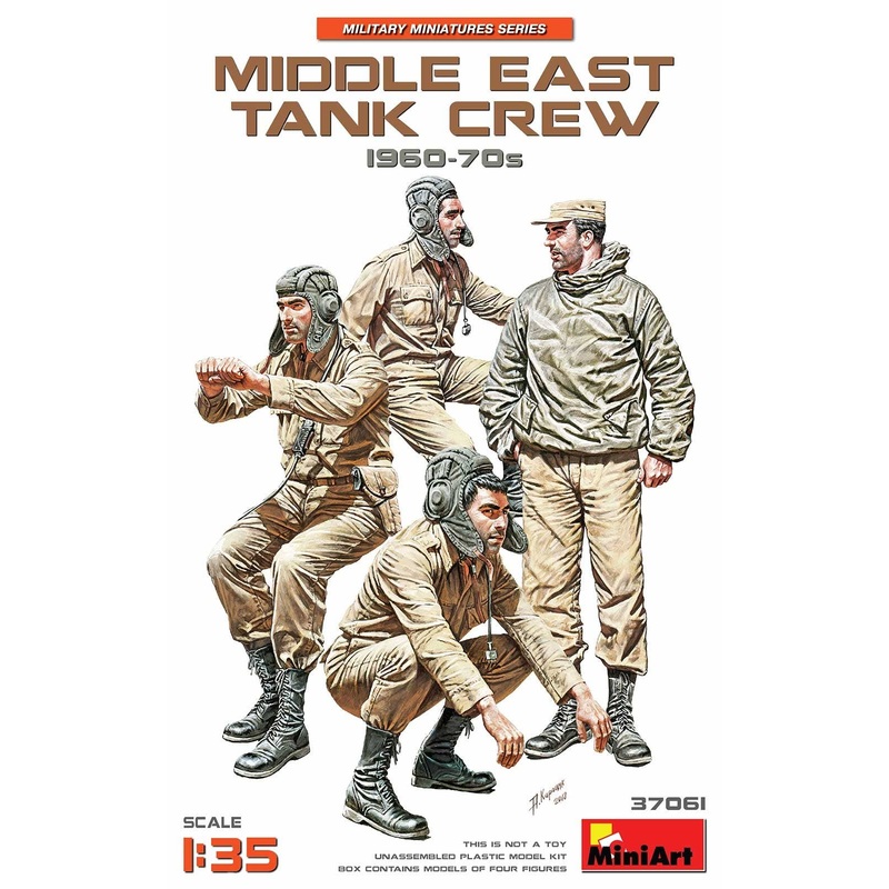 1/35 Middle East Tank Crew 1960-70s