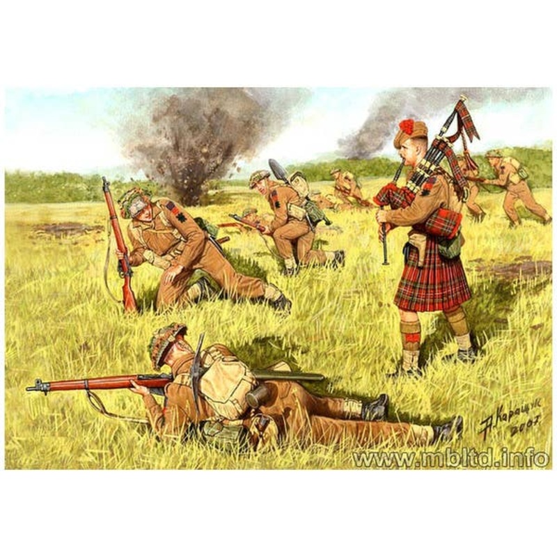 1/35 Scotland The Brave! Figure Set