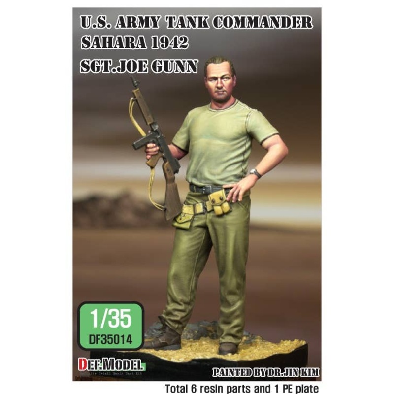 1/35 U.S. Army Tank Commander Sahara 1942 Sgt. Joe Gunn