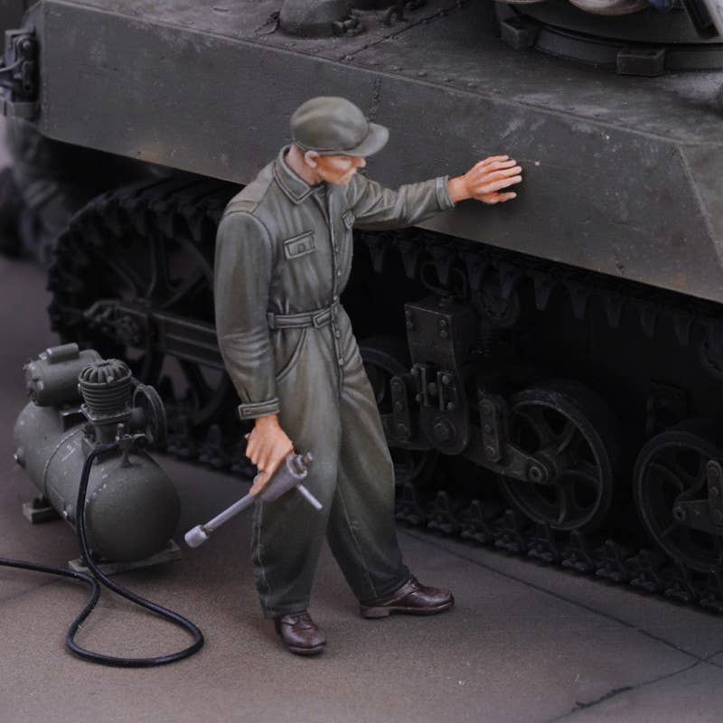 1/35 U.S. mechanic 3D printed