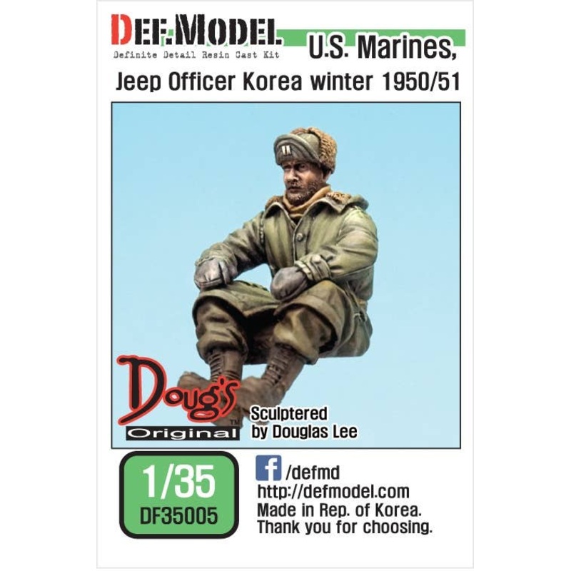 1/35 US Marines Jeep Officer Korea Winter 1950/51