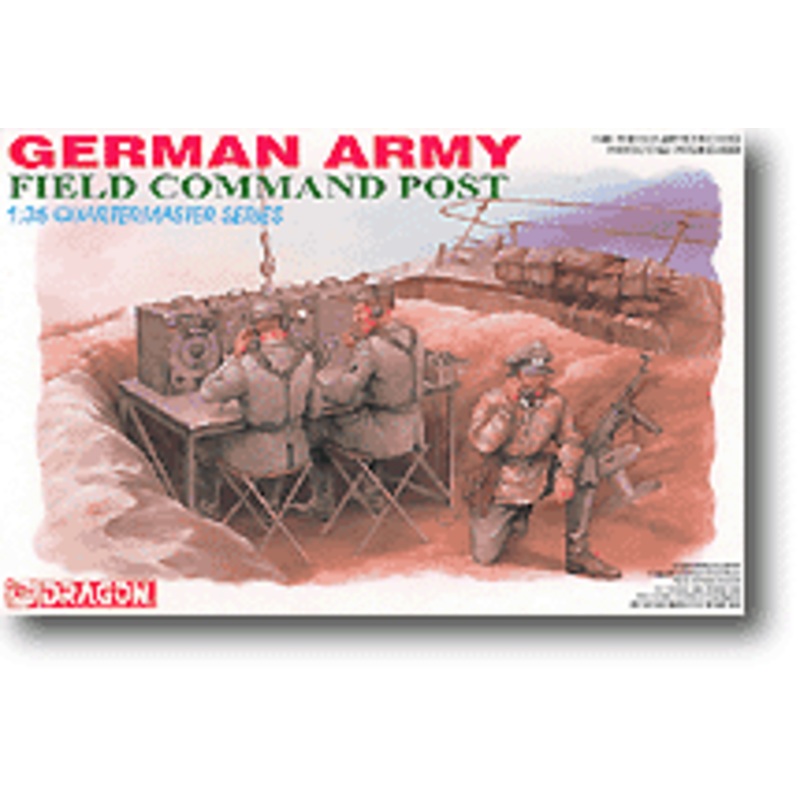 1/35 WWII German Field Command Post