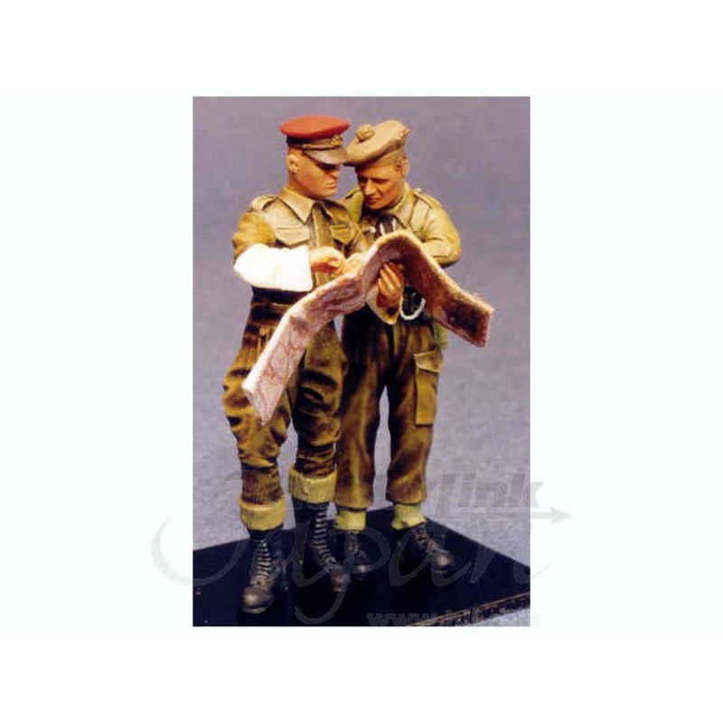 1/35 "2nd Left" Motorcycle MP & Officer