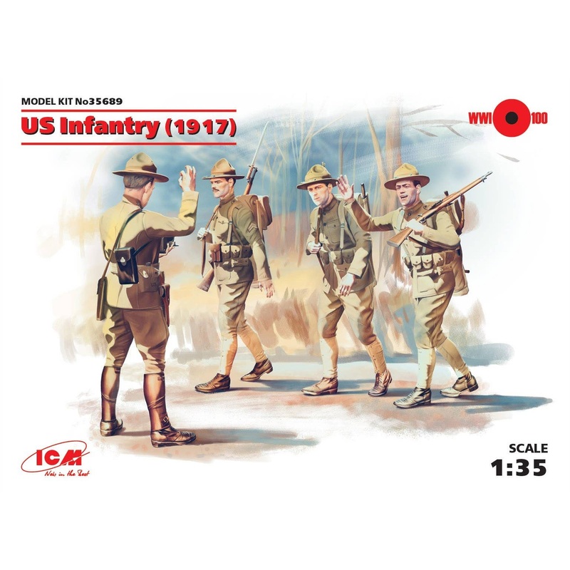 1/35 American Infantry (1917)
