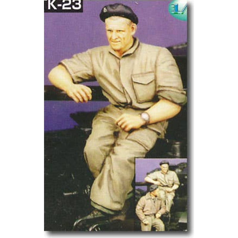1/35 British 7th Arm. Div. Tank Crew A Normandy 1944