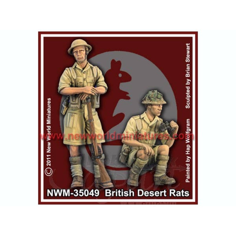 1/35 British Desert Rats (2 figures)