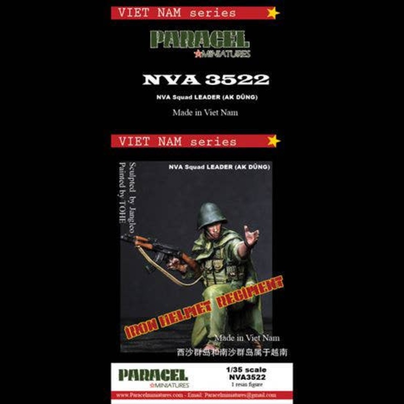 1/35 Current Use Vietnam War North Vietnamese Army(NVA) Iron Cap Battalion Commander