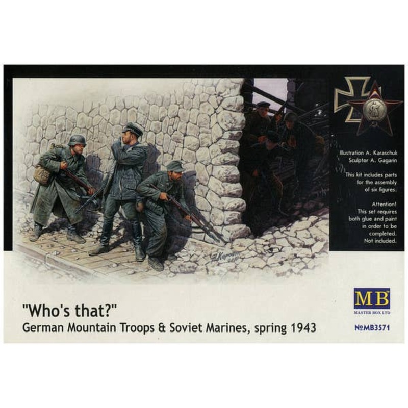 1/35 German Mountain Troops & Soviet Marines 1943