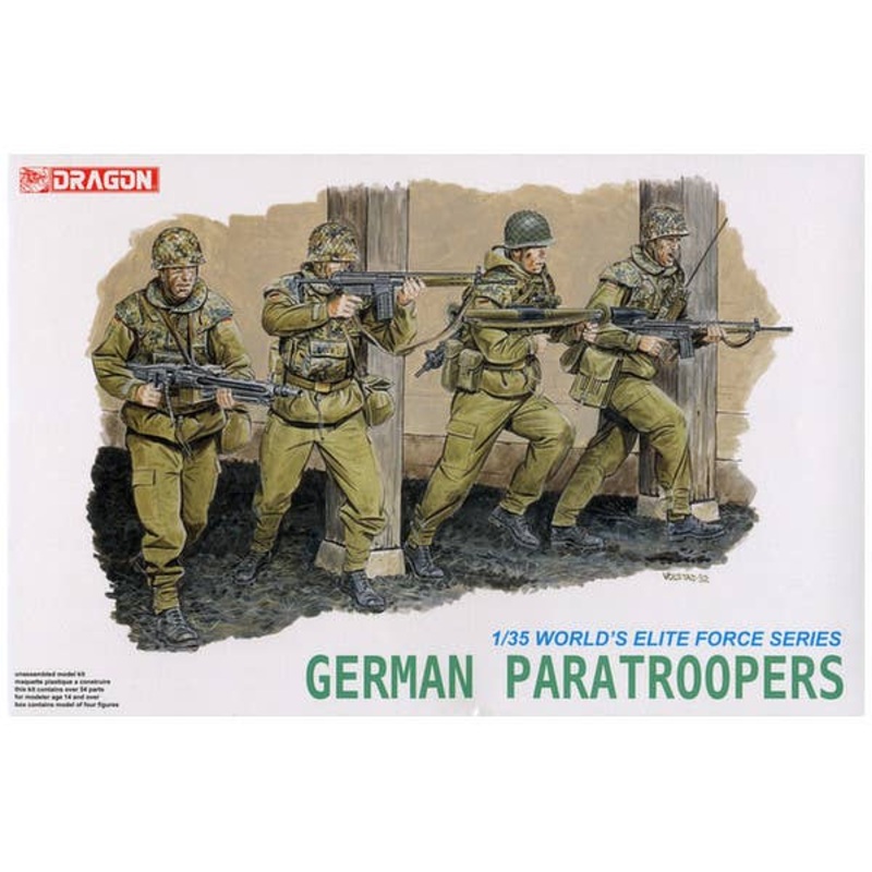 1/35 German Paratroopers Figure Set